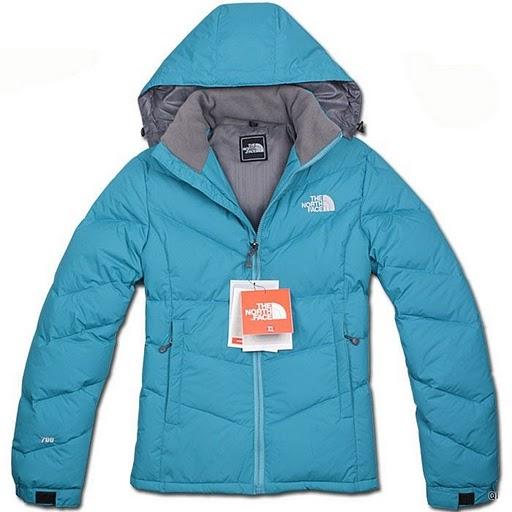 North Face Down Jacket 700 Blue Wmns